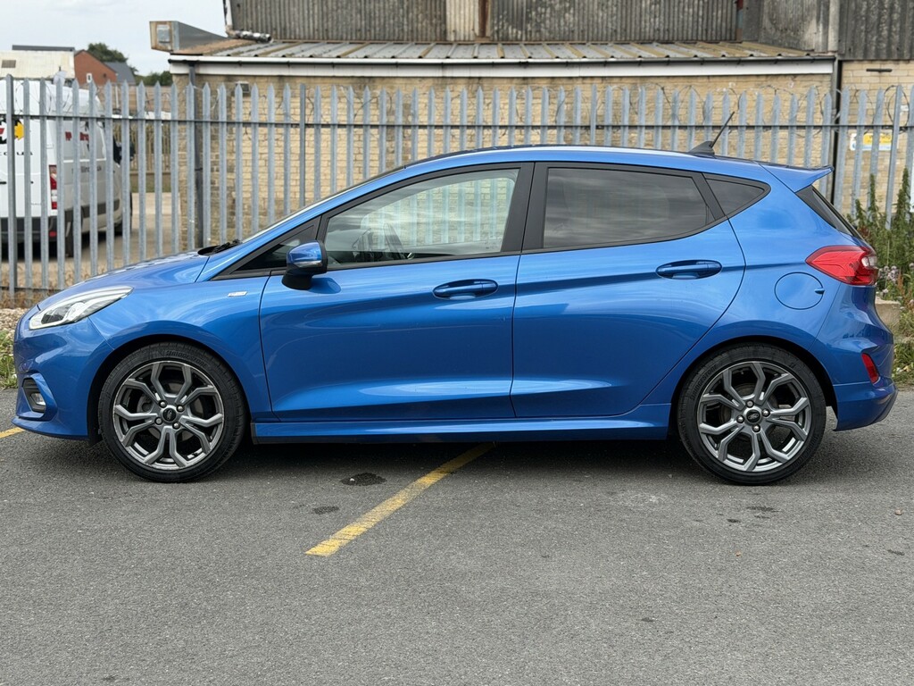 Ford Fiesta Hatchback 1.0 T Ecoboost St-line Edition 202070 WV70HFY Blue #6