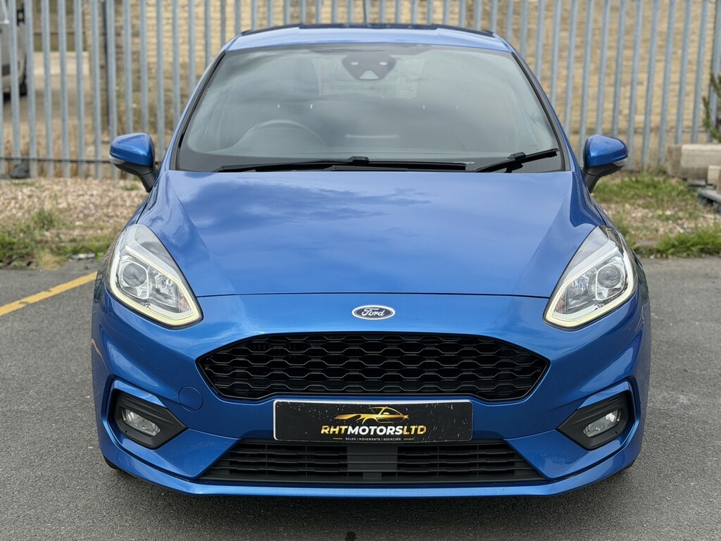 Ford Fiesta Hatchback 1.0 T Ecoboost St-line Edition 202070 WV70HFY Blue #3