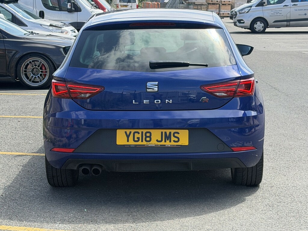 Seat Leon Hatchback 1.4 Tsi Fr Technology 201818 YG18JMS Blue #5