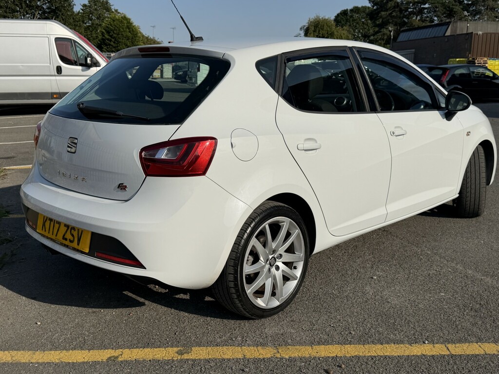 Seat Ibiza Hatchback 1.2 Tsi Fr 201717 KT17ZSV White #6