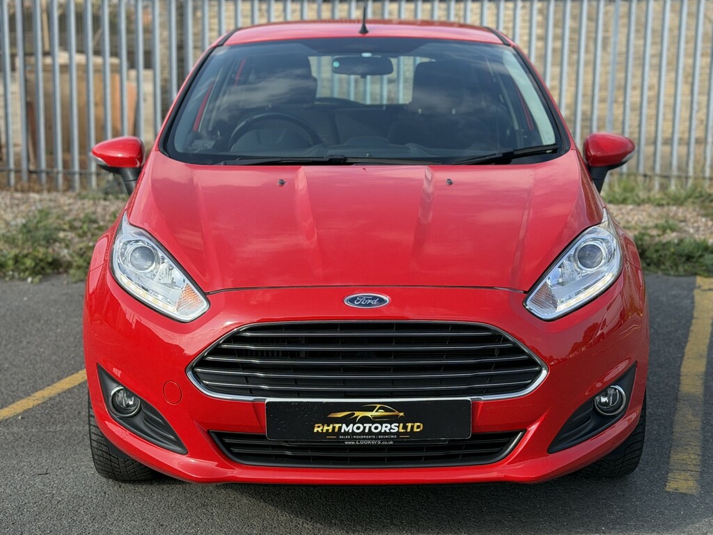 Ford Fiesta Hatchback 1.0 T Ecoboost Zetec 201515 YL15LZH Red #3