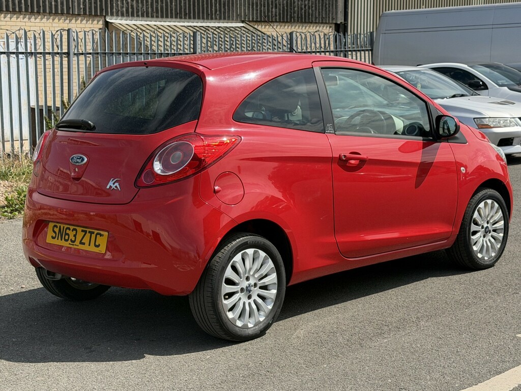 Ford KA Hatchback 1.2 Zetec 201363 Red #4