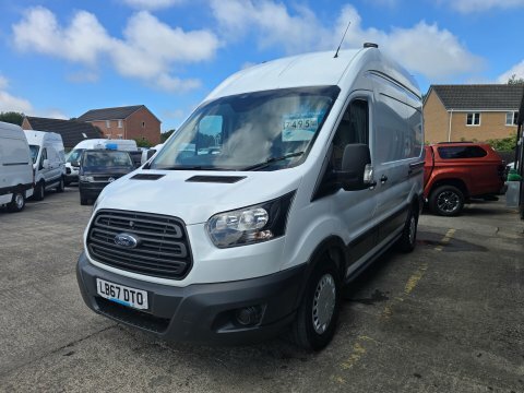Ford Transit Custom 350 L2 H3 LB67DTO White #3