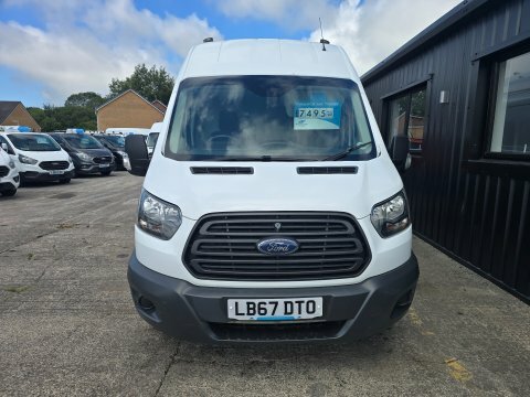 Ford Transit Custom 350 L2 H3 LB67DTO White #2