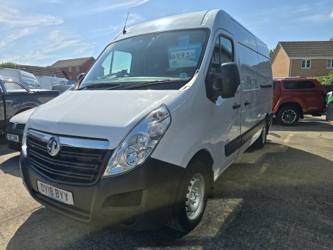 Vauxhall Movano L2h2 F3500 P White #3