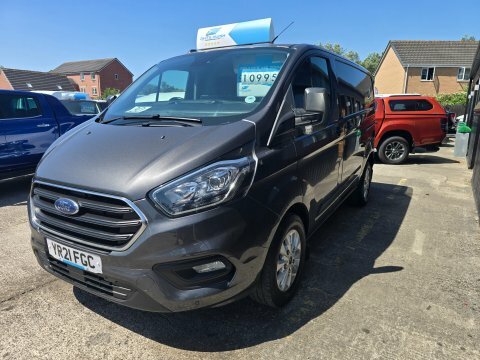 Ford Transit Custom 300 Leader P YR71FGC White #4