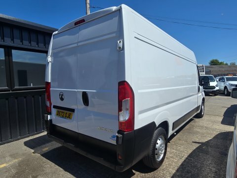 Vauxhall Movano L3h2 F3500 Prime White #4