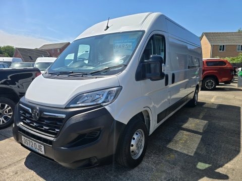 Vauxhall Movano L3h2 F3500 Prime White #3
