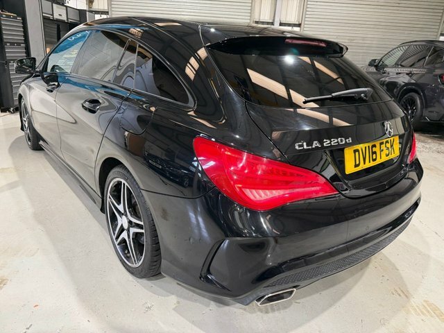 Mercedes-Benz CLA Class 2016 2.1 Cla220d Amg Sport Shooting Brake Dies Black #5