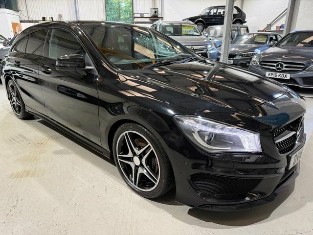 Mercedes-Benz CLA Class 2016 2.1 Cla220d Amg Sport Shooting Brake Dies Black