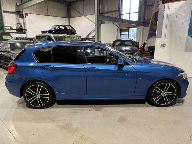 BMW 1 Series 2019 2.0 118D M Sport Shadow Edition Hatchback Blue #2