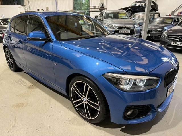 BMW 1 Series 2019 2.0 118D M Sport Shadow Edition Hatchback Blue