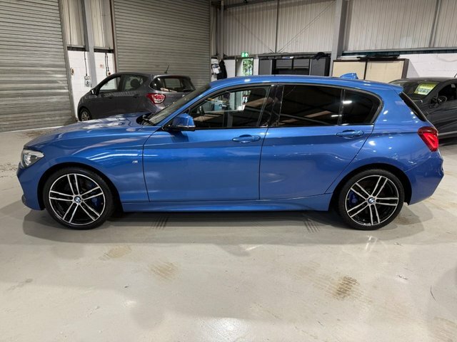 BMW 1 Series 2019 2.0 118D M Sport Shadow Edition Hatchback Blue #6