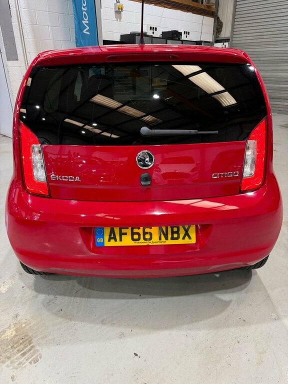 Skoda Citigo 2016 1.0 Mpi Black Edition Hatchback Ma Red #4