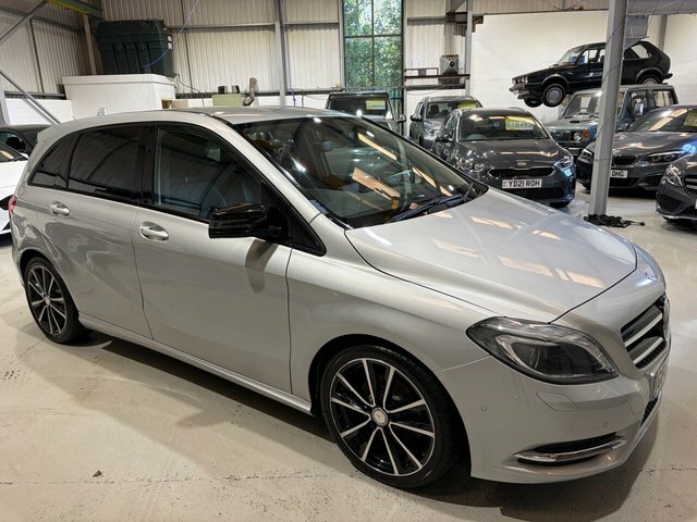 Mercedes-Benz B Class 2014 1.5 B180 Cdi Sport Mpv Euro Silver