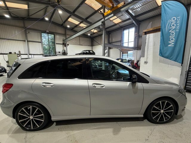 Mercedes-Benz B Class 2014 1.5 B180 Cdi Sport Mpv Euro Silver #2