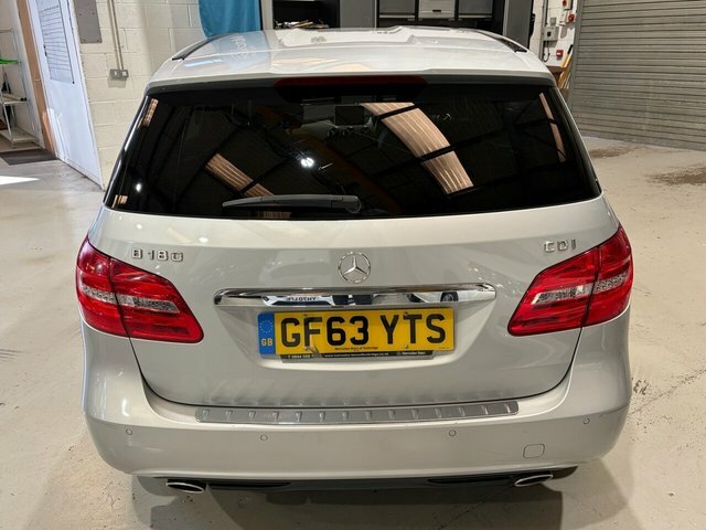 Mercedes-Benz B Class 2014 1.5 B180 Cdi Sport Mpv Euro Silver #4