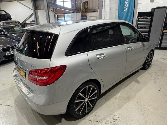 Mercedes-Benz B Class 2014 1.5 B180 Cdi Sport Mpv Euro Silver #3