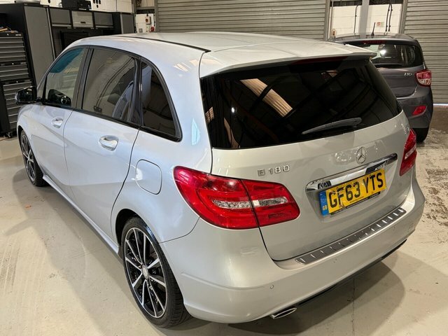 Mercedes-Benz B Class 2014 1.5 B180 Cdi Sport Mpv Euro Silver #5