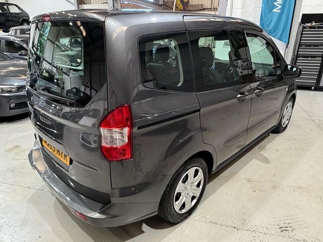 Ford Tourneo Courier 2019 1.0 Ecoboost Zetec Mpv Euro Grey #3