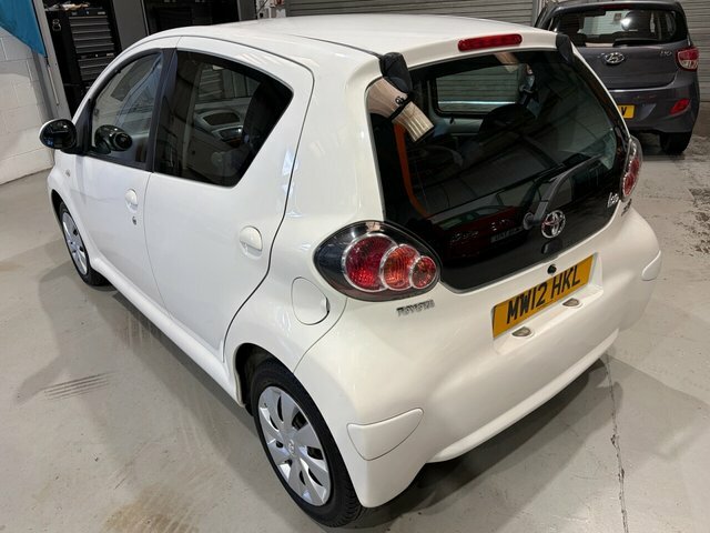 Toyota Aygo 2012 1.0 Vvt-i Ice Hatchback Eur White #5