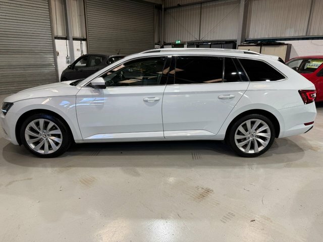 Skoda Superb 2015 2.0 Tdi Se L Executive Estate Manu White #6