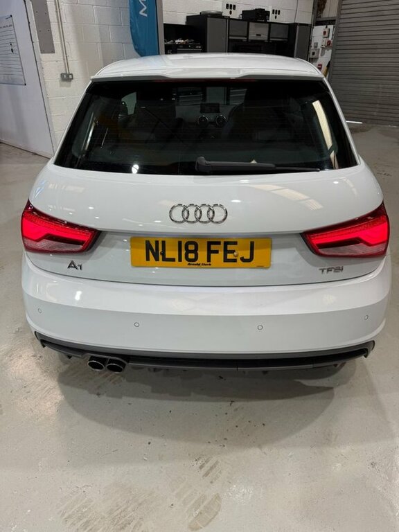 Audi A1 2018 1.4 Tfsi S Line Hatchback E White #4