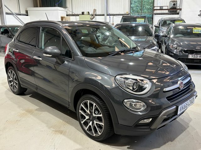 Fiat 500X 2015 1.4 Multiair Cross Plus Suv Grey