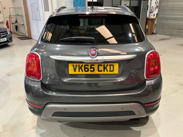 Fiat 500X 2015 1.4 Multiair Cross Plus Suv Grey #4