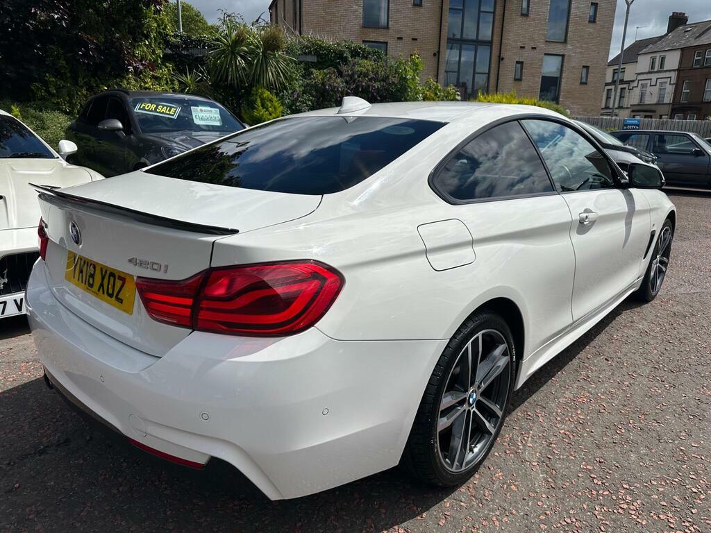 BMW 4 Series 2.0 420I M Sport Xdrive Euro 6 S S YK18XOZ White #6