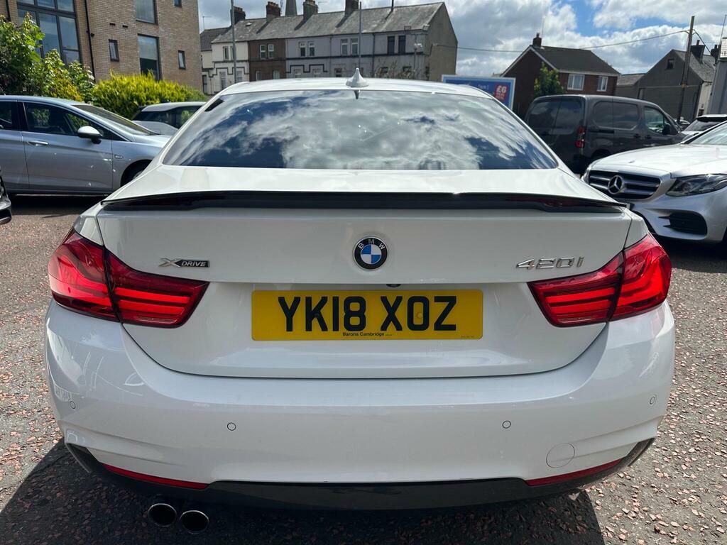 BMW 4 Series 2.0 420I M Sport Xdrive Euro 6 S S YK18XOZ White #5