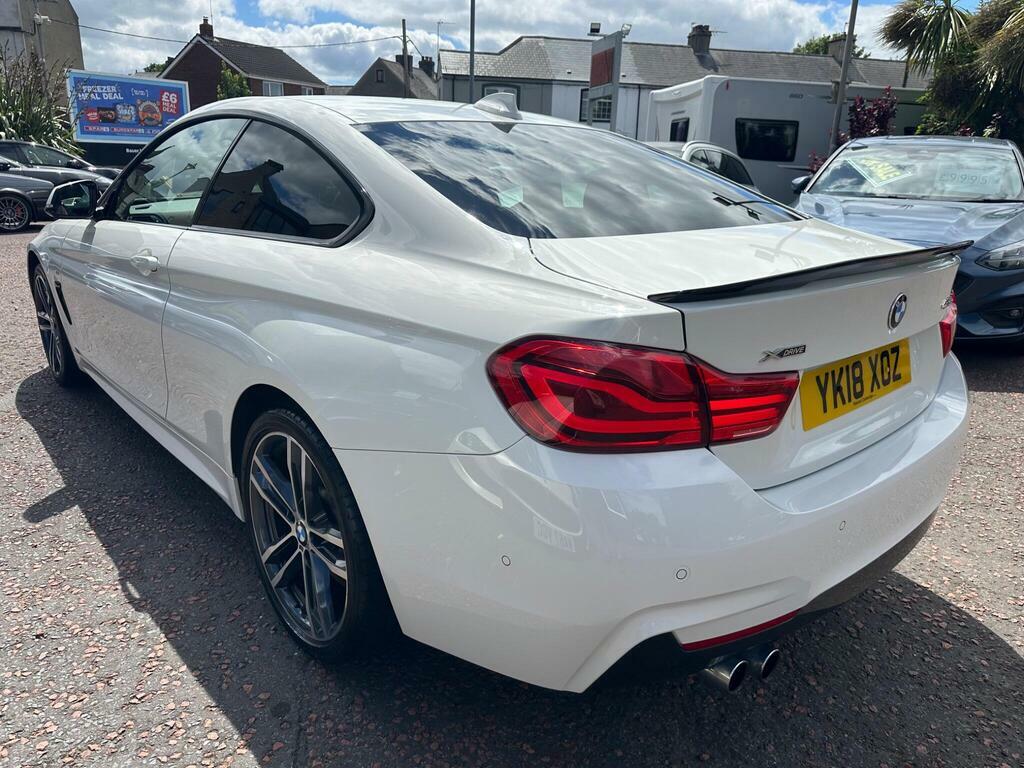 BMW 4 Series 2.0 420I M Sport Xdrive Euro 6 S S YK18XOZ White #4