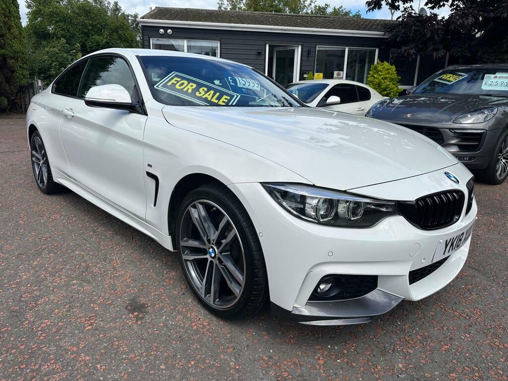 BMW 4 Series 2.0 420I M Sport Xdrive Euro 6 S S White