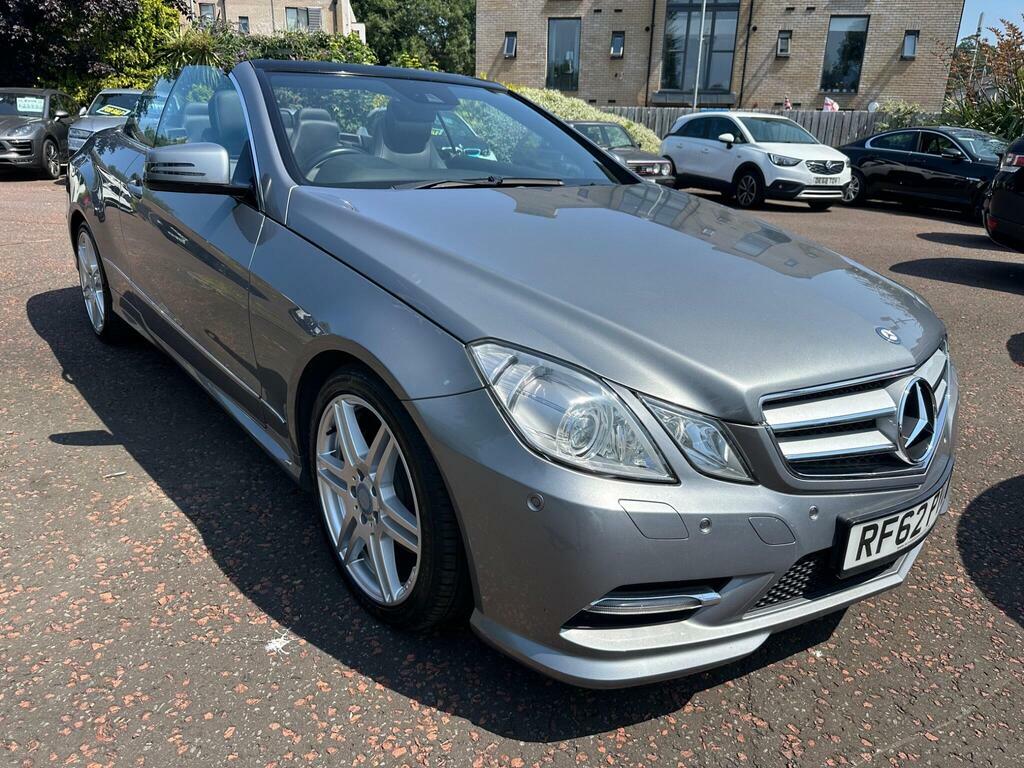 Mercedes-Benz E Class 3.0 E350 Cdi V6 Blueefficiency Sport Cabriolet G-t Silver