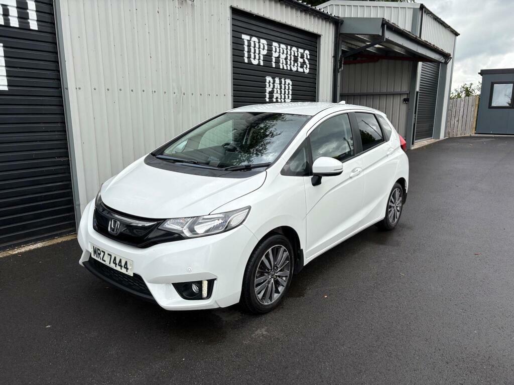 Honda Jazz 1.3 I-vtec Ex Cvt Euro 6 S S MRZ7444 White #6