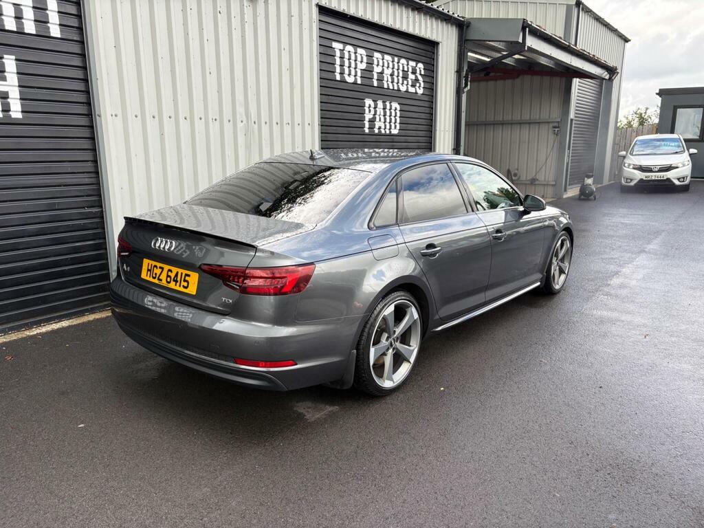 Audi A4 2.0 Tdi Black Edition Euro 6 S S Grey #2