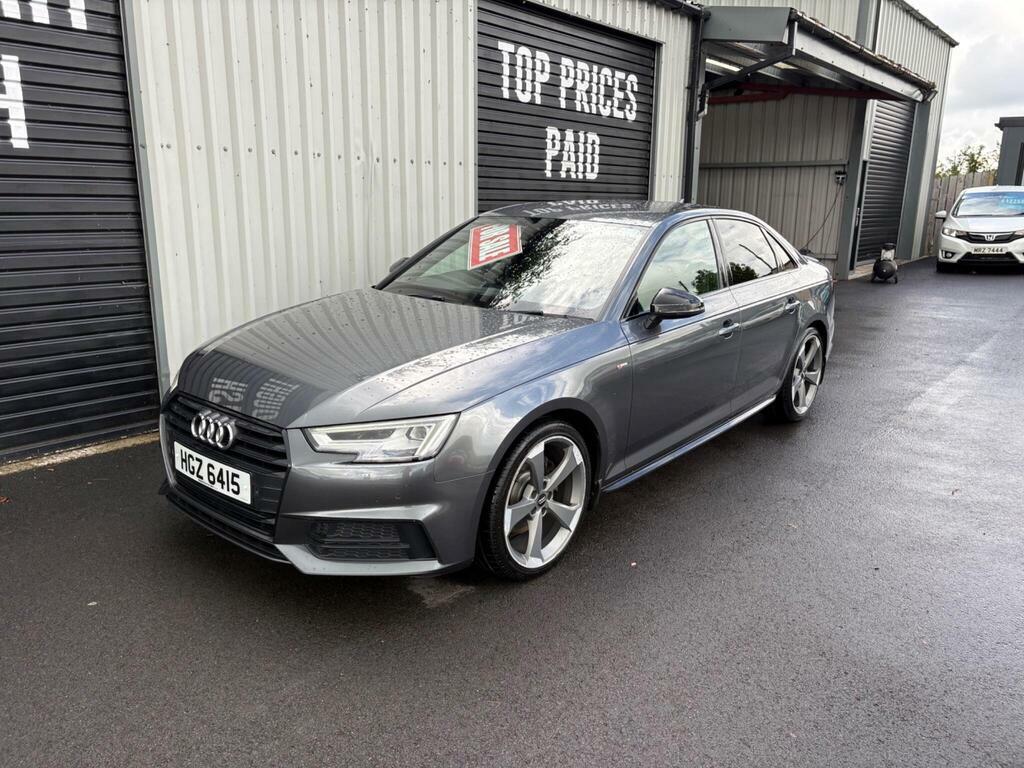 Audi A4 2.0 Tdi Black Edition Euro 6 S S Grey #5