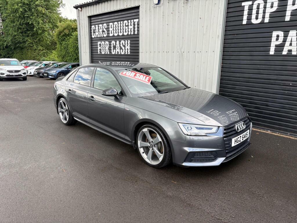 Audi A4 2.0 Tdi Black Edition Euro 6 S S Grey