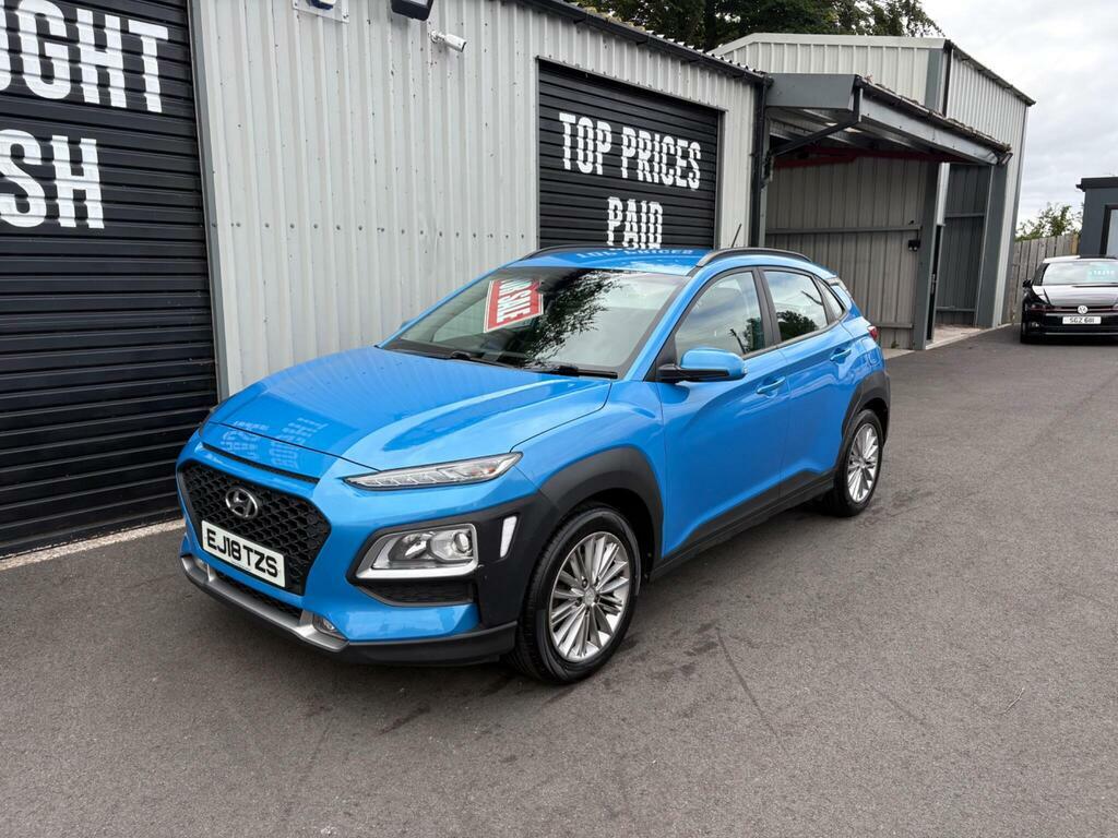 Hyundai Kona 1.0 T-gdi Blue Drive Se Euro 6 S S Blue #6