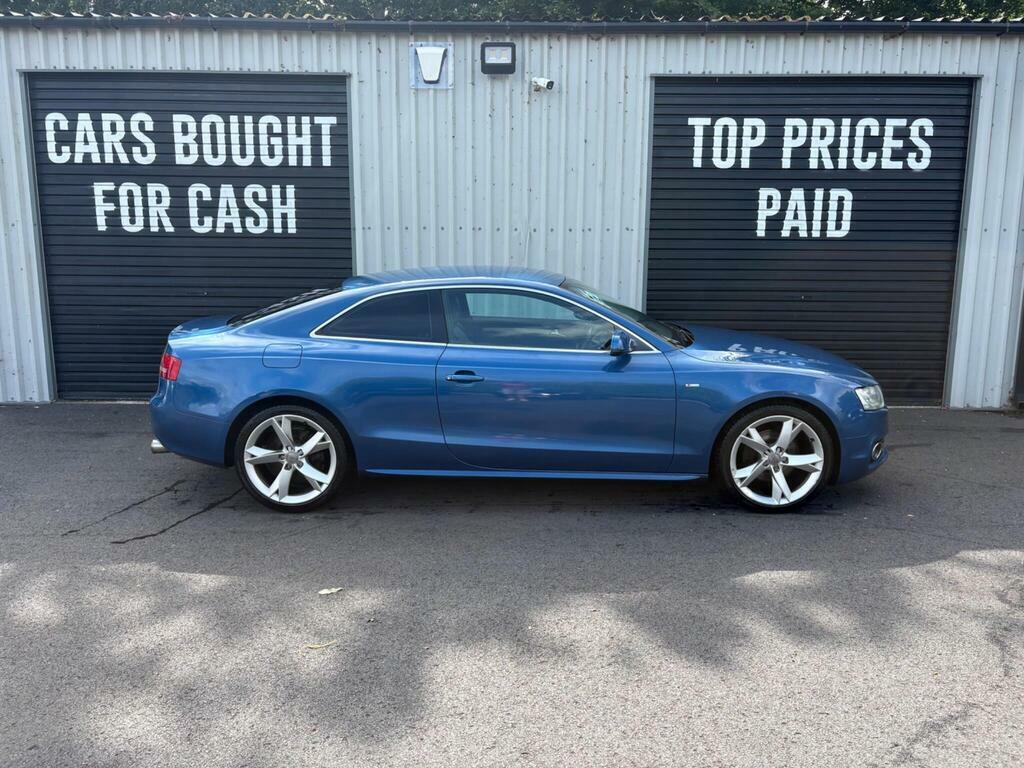 Audi A5 2.0 Tdi S Line Special Edition Euro 5 S S Blue #2