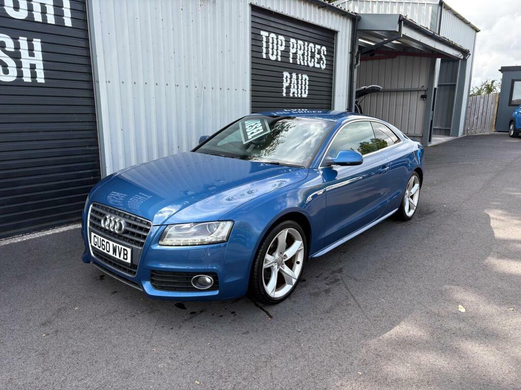 Audi A5 2.0 Tdi S Line Special Edition Euro 5 S S Blue #6
