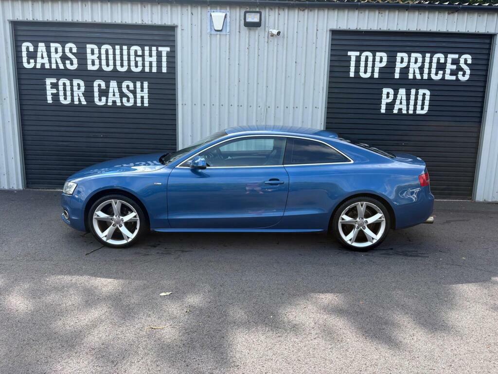 Audi A5 2.0 Tdi S Line Special Edition Euro 5 S S Blue #5