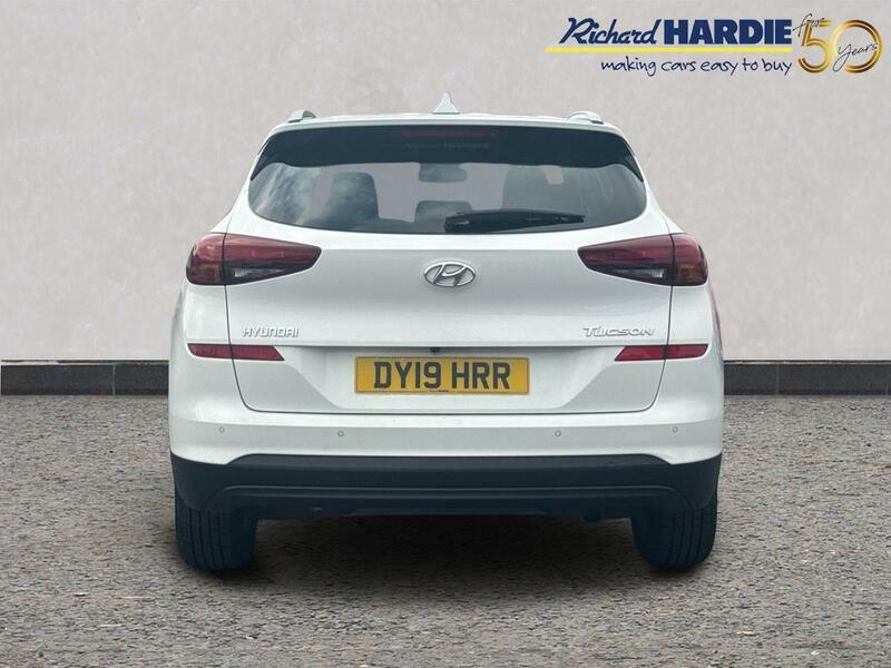 Hyundai Tucson 1.6 Gdi Se Nav Euro 6 Ss DY19HRR White #6