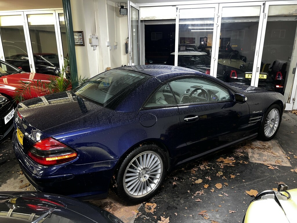 Mercedes-Benz SL Class 5.4 Sl55 Kompressor Amg OX53EXM Blue #2
