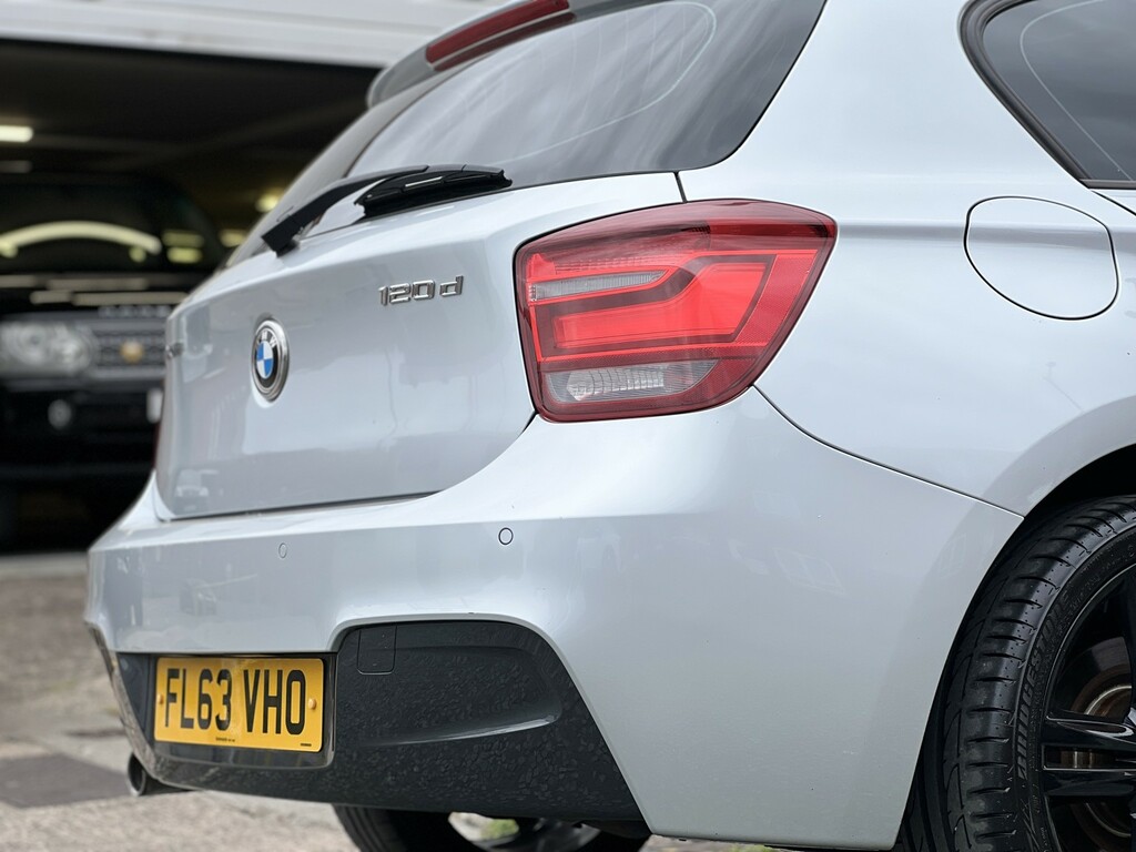 BMW 1 Series 2.0 120D Xdrive M Sport 5-Door Silver #5