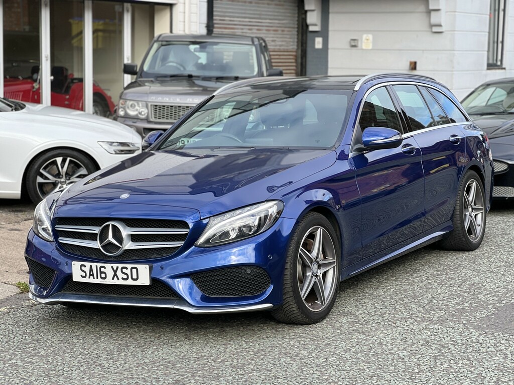 Mercedes-Benz C Class 2.1 C220d Amg Line Blue