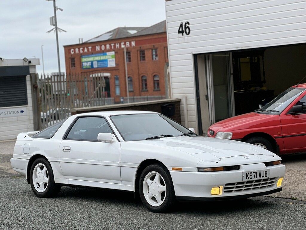 Toyota Supra 3.0 White #3