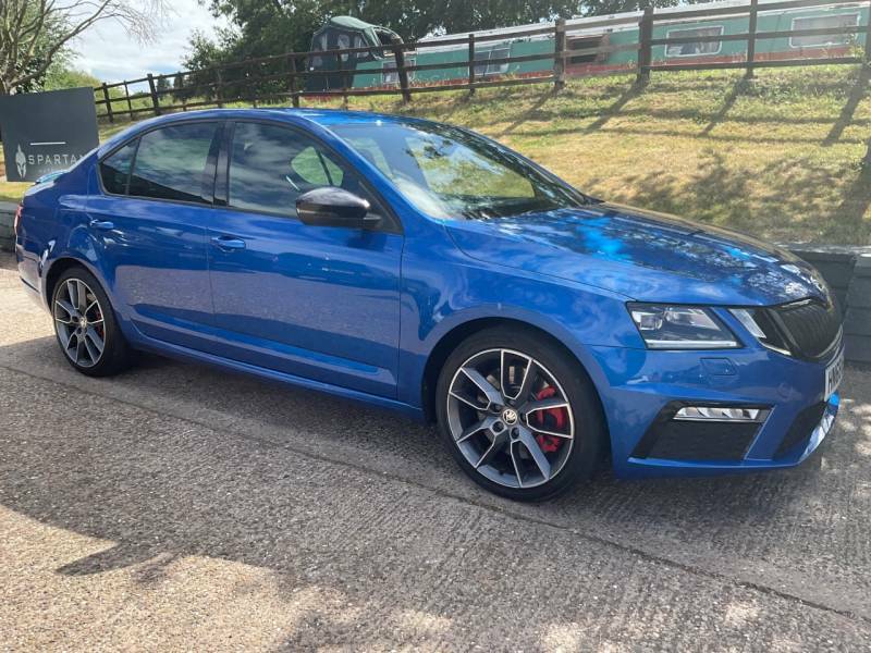 Skoda Octavia 2.0 Tsi 245 Vrs Black Pack - 2018 68 Blue #2