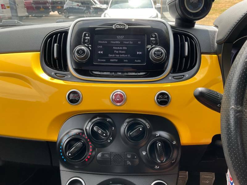 Abarth 595 1.4 T-jet Hatchback Euro 6 145 Black #24