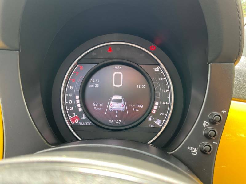 Abarth 595 1.4 T-jet Hatchback Euro 6 145 Black #22